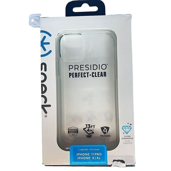 Speck Presidio Perfect Clear I Phone Case for 11 Pro / X / XS - Picture 3 of 3